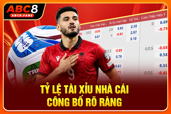 Tỷ lệ Tài Xỉu nhà cái công bố rõ ràng